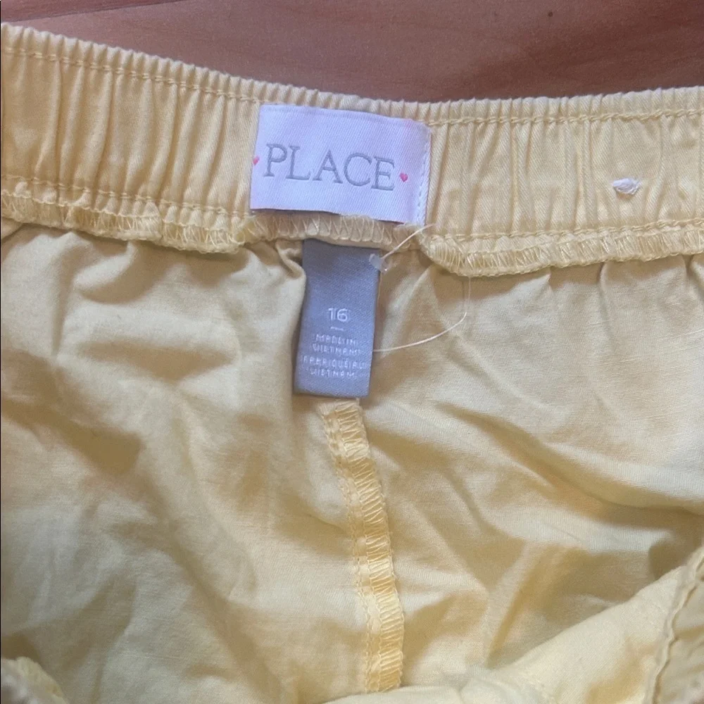 The Children's Place Yellow Kids Shorts